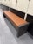 Contemporary Hand-Crafted Sitting Bench Attributed to Desiron For Sale - Image 3 of 4
