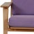 Purple Ge-290 Lounge Chair in Purple Fabric by Hans Wegner, 1990s For Sale - Image 8 of 18
