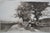 Antique Ernest C Rost Woman at Trough Panoramic Country Landscape Etching 22" For Sale - Image 6 of 11