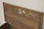 Antique English Victorian Brass Figural Repousse Coal Bin Storage Blanket Chest For Sale - Image 10 of 12