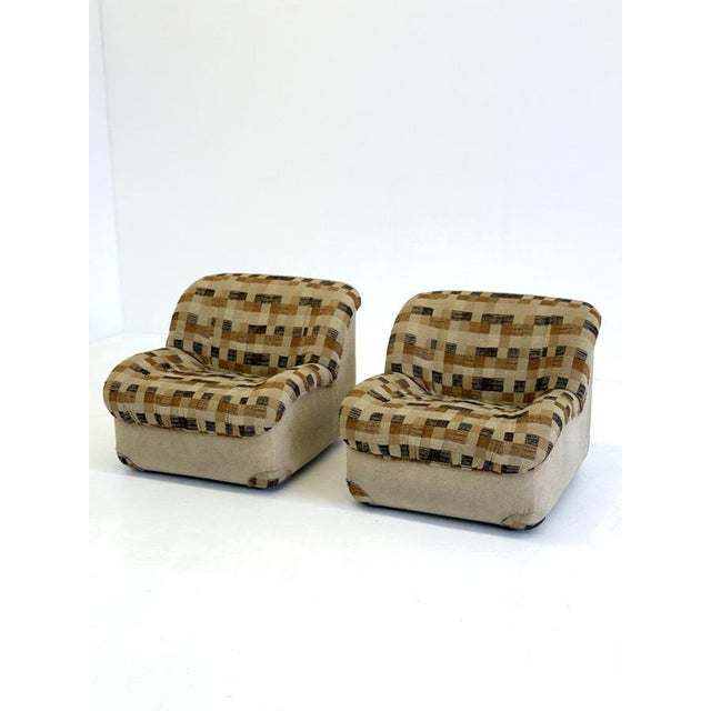 Vintage Caprice Armchairs by Henning Korch for Swan, 1970s For Sale - Image 4 of 18