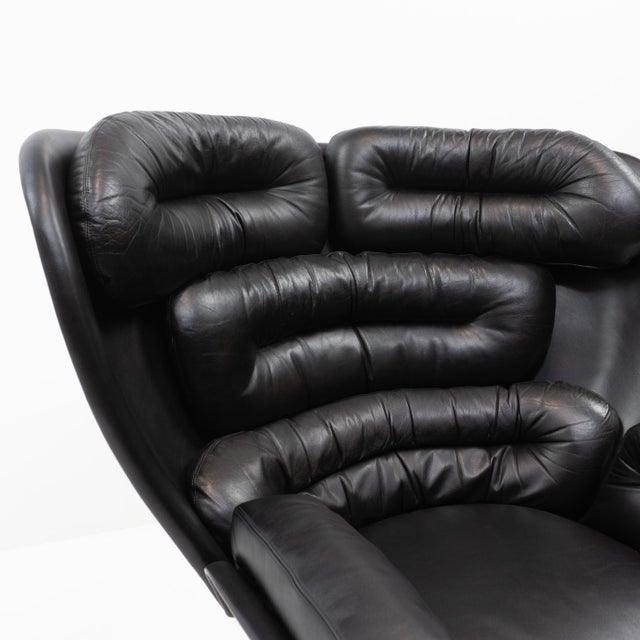 Italian Elda Lounge Chair by Joe Colombo, 1970s For Sale - Image 10 of 15