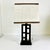 1990s Vintage Asian Chinoiserie Boho Chic Wood Accent Table Lamp. For Sale - Image 10 of 13