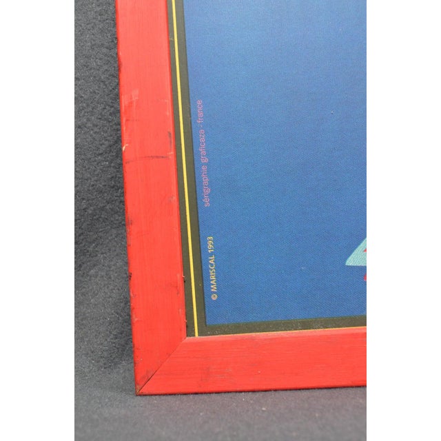 Javier Mariscal “Benedictine” Framed Serigraph Poster, France, 1993 For Sale - Image 6 of 8