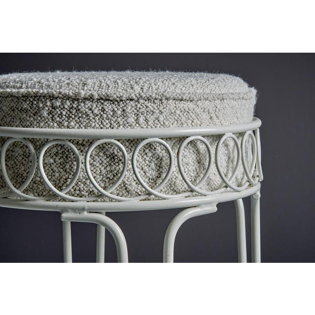 Metal Bar Stools in the style of Mathieu Mategot, France, 1950s, Set of 6 For Sale - Image 7 of 12