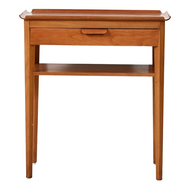 Scandinavian Teak Bedside Table by Bertil Fridhagen for Bodafors, 1950s For Sale