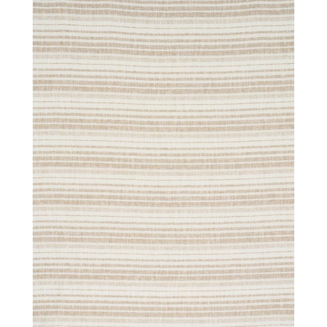Contemporary Schumacher Eiger Casement Fabric In Ivory For Sale - Image 3 of 3