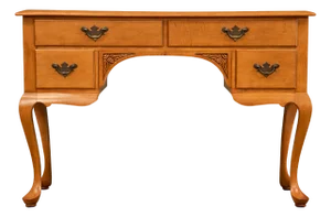 1960s Solid Maple Low Boy Dresser Vanity