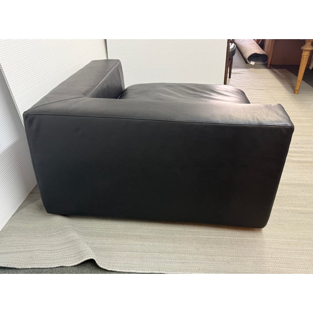 Restoration Hardware Cloud Modular Leather Corner Chair, For Sale - Image 10 of 12