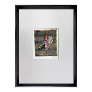 Johnny Friedlaender Etching 1964 Hand Signed +Cat. Ref. W/Frame