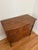 Antique Tiger Oak Serpentine Chest of Drawers With Mirror For Sale - Image 6 of 11