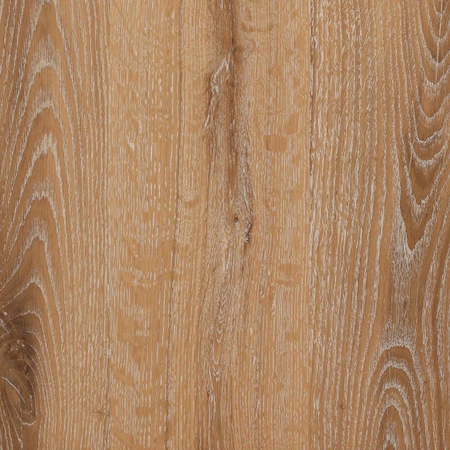 Cream Marble Top Oak Credenza For Sale - Image 9 of 9
