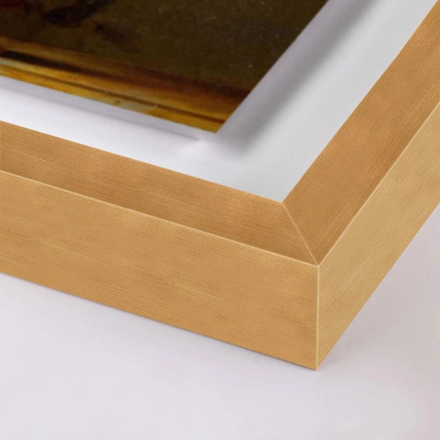 DESCRIPTION: Good Things Are Coming by Lara Fowler in Gold Framed Paper, Medium Art Print SPECIFICATIONS: Type: Framed...