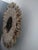 Juju hat white and natural of 39" (100 cm). Juju hat made with natural feathers and rattan. Juju hat woven and...
