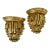 Vintage Hollywood Regency Wall Shelves, A Pair For Sale