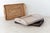 White Artifacts Rattan Rectangular Serving Tray with High Handles in White Wash - 21" For Sale - Image 8 of 9