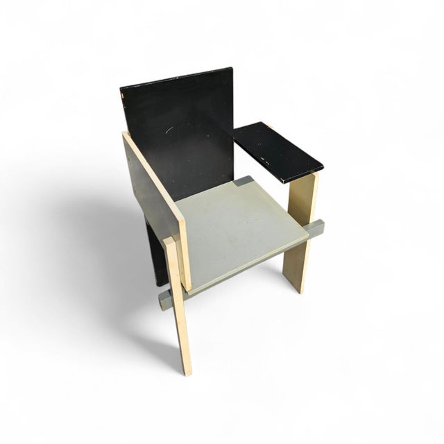 Berlin Chair attributed to Gerrit Rietveld For Sale - Image 13 of 18