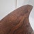 Wood Vintage Tripod Side Table in Imitation Snake Skin, 1950s For Sale - Image 7 of 10