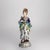 Antique Volkstedt Hand Painted & Gilt Porcelain Figure of a Woman C1890 For Sale - Image 6 of 10