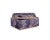 Traditional Maitland-Smith Large Amethyst Box With Brass For Sale - Image 3 of 3
