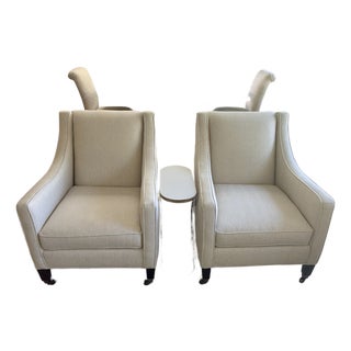 Pair of Lee Industries Arm Chairs For Sale