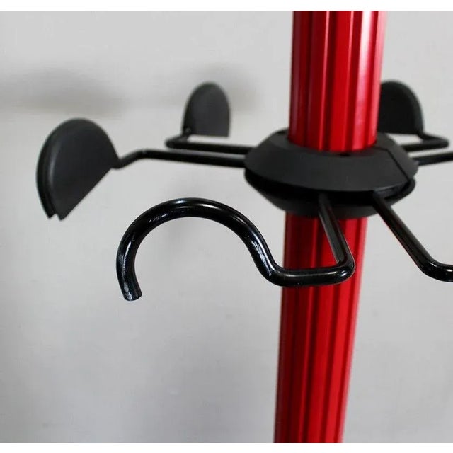 Vintage Lacquered Metal Coat Rack from Seccose, 1980s For Sale - Image 10 of 12