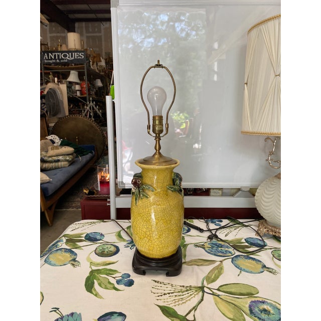 1970s Ceramic Table Lamp For Sale In Atlanta - Image 6 of 6