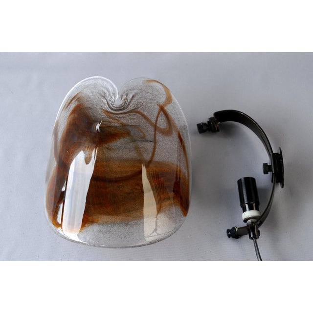 Glass Sconce by Per Lutken for Holmegaard, 1972 For Sale - Image 6 of 10