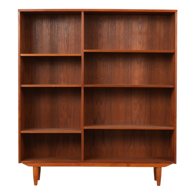 Vintage Danish Teak Bookcase, 1970s For Sale