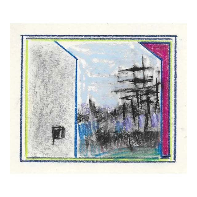 1990s Charles Dudley Contemporary Landscape Pastel For Sale