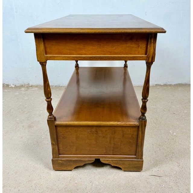 Spanish Sideboard with Shelves and Six Drawers, 1980s For Sale - Image 11 of 14