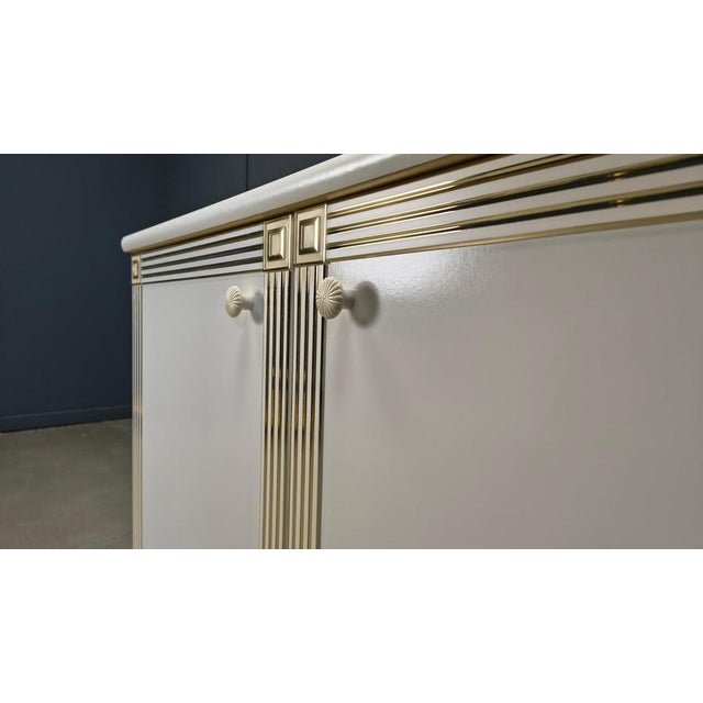 Hollywood Regency Style Cabinet, 1980s For Sale - Image 4 of 16