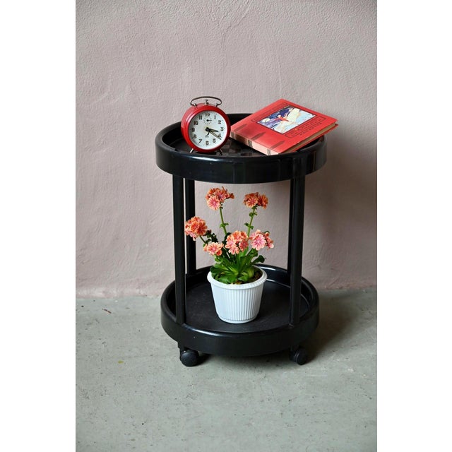 Italian Rolling Serving Cart from Simo, Italy, 1980s For Sale - Image 3 of 10
