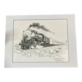 Ben Sargent Locomotive Train Print For Sale