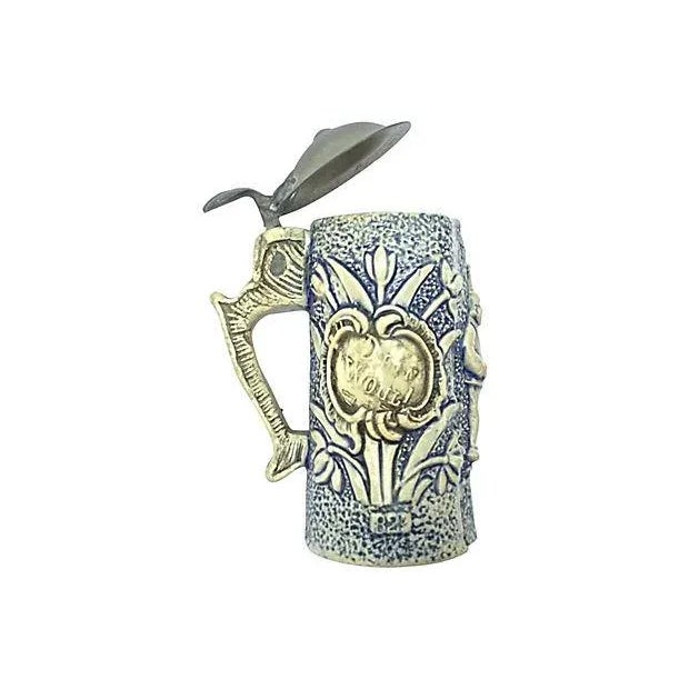 Antique Salt Mini Stein For Sale - Image 4 of 6