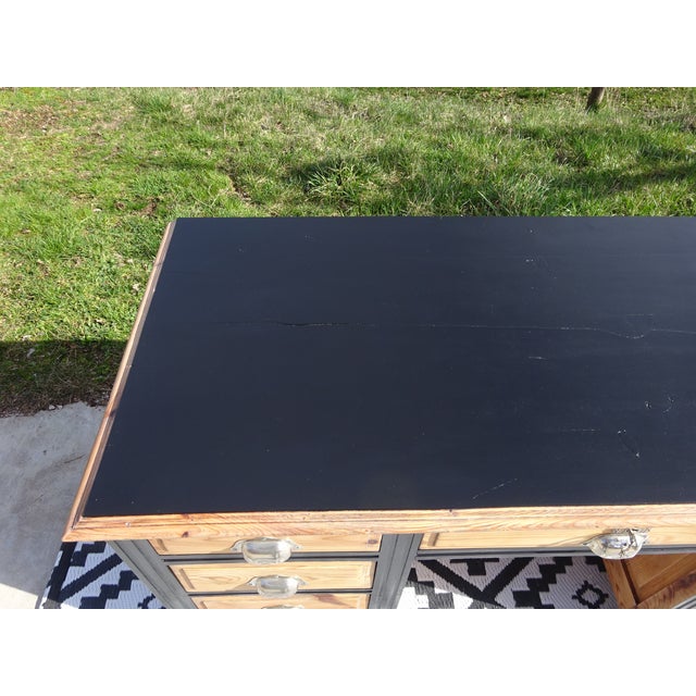 Vintage Desk in Pine, 1940s For Sale - Image 14 of 18