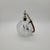 Vintage Marcel Franck France Frosted Glass Geometric Perfume Atomizer Bottle For Sale - Image 13 of 15