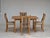 Danish Dinning Table and Chairs in Oak and Wool, 1970s, Set of 5 For Sale - Image 17 of 18