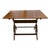 1930s Vintage Adjustable Wood Drafting Table For Sale