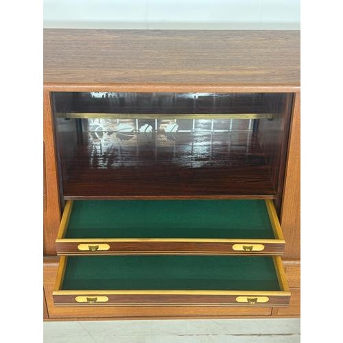 Mid-Century Highboard in Teak For Sale - Image 4 of 18