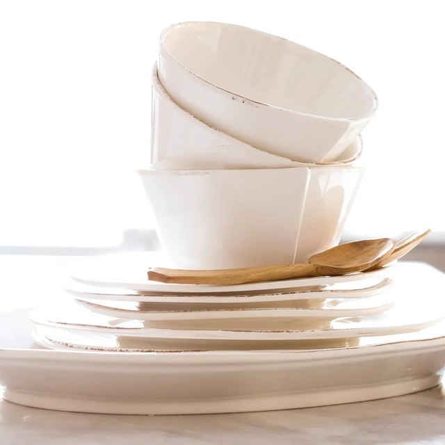 Shatterproof and ultra-chic, the Melamine Lastra White Stacking Cereal Bowl replicates the beauty of Lastra in the perfect...