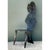Vintage Robert Moore Cubist Figurative Steele Chair For Sale - Image 9 of 12