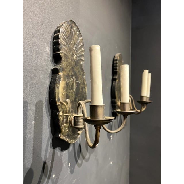 1920s 1920s Caldwell Mirror Sconces For Sale - Image 5 of 7