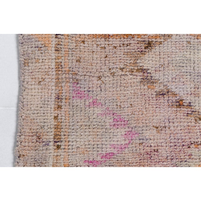 Handmade Oushak Vintage Runner For Sale - Image 6 of 10