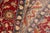 Textile 1990's Floral Pak-Persian Red/Green Wool Rug - 10'0'' X 14'3'' For Sale - Image 7 of 9