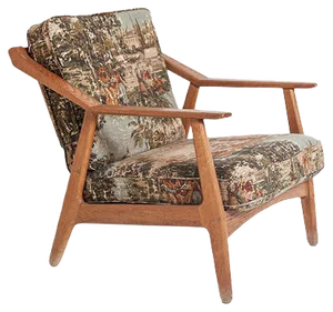 Danish Teak Lounge Chair by Brockmann-Petersen, 1950s