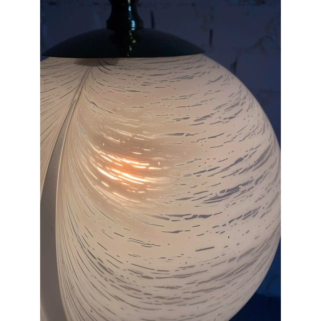 1970s Vintage Glass Pendant Lamp, 1970s For Sale - Image 5 of 9