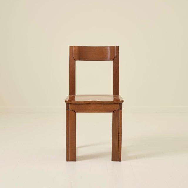 1970s Italian Modernist Dining Chairs, Set of 6, 1970s For Sale - Image 5 of 12