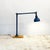 Articulated Industrial Lamp with Blue Shade from Dugdills, 1930s For Sale - Image 10 of 10