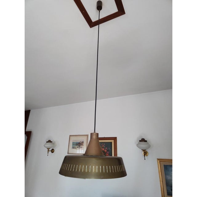 Chandelier by M. Ingrand for Fontana Arte, 1962 For Sale - Image 11 of 14